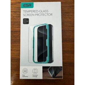 ESR Tempered Glass Screen Protector for iPhone 16 Pro Max 3 Pack 9H Clear 3-Pack